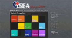 Desktop Screenshot of isea.it
